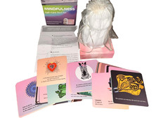 Mindfulness Tool Set Meditation Breathing Lamp 48 Positive Affirmation Cards