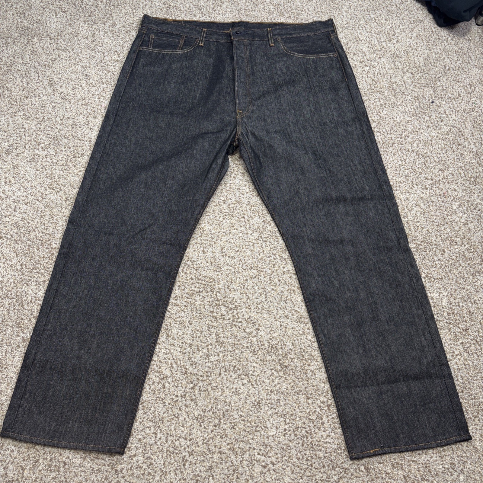 Levi's Men’s 501 Original Straight Jeans 44x32 Fits 43 X 31 Missing Button - View 2