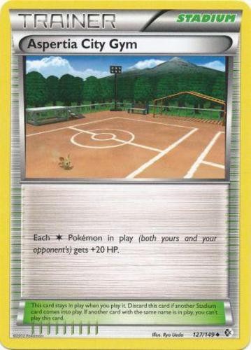 Aspertia City Gym - 127/149 - Uncommon (Hp) Boundaries Crossed - Trainer - Stadi