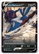samurott v pokemon card value Amazon.com: Hisuian Samurott V - 176/189 - Full Art Ultra Rare - Sword &  Shield