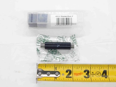 NEW INSIZE 2'' MICROMETER STANDARD CALIBRATION ROD INSPECTION GAGE NO. 6311-2 MIC