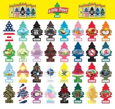 Little Trees Air Freshener Car Home Office Hanging Air Scent 6/12/18/24 Pack