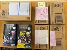 S.H.Figuarts Kamen Rider Zi-O Set 7 Figures Includes Geats  Trinity Used
