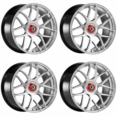 4 Schmidt Felgen Gambit 8.5Jx20 ET40 5x114,3 SIL für Lexus UX (Crossover)