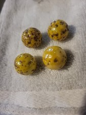 Vacor Blowfish glass Vintage marbles lot 4 Standard .62 1 Shooter .88