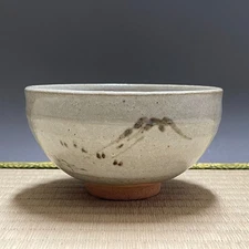 Zuisei Kiln H131 : Japanese Pottery Chawan Matcha Tea Bowl Tea Ceremony Vintage