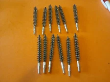 32  cal BRONZE  BORE BRUSHES MADE IN USA /8-32 THD PACK OF 12