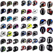 DOT Full Face Motorcycle Helmet w/Sun Visor Motocross Race Helmet M/L/XL/XXL/3XL