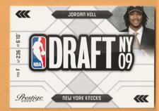 Jordan Hill New York Knicks 2009-10 Prestige NBA Draft Class #8 Arizona Wildcats