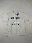 United States Air Force Academy Falcons Golf Shirt Adult L Gray Champion