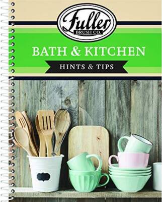 Fuller Brush Bath  Kitchen Book - Hints  Tips - Hardcover-spiral - VERY GOOD