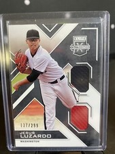 2016 Panini Elite Extra Edition - Dual Materials #DM-JL Jesus Luzardo /299 (MEM,
