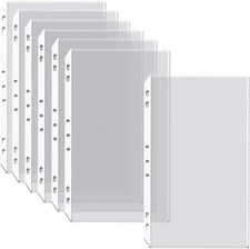 100/Box Legal Size Clear Heavyweight Poly Sheet Protectors,8.5" X 14",