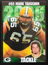 MARK TAUSCHER Green Bay Packers 2006 West Bend Police Department #14 NFL Legend