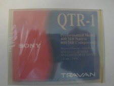 Qty 1 Sony QTR1 Travan 400/800MB Tape Cartridge NEW Sealed