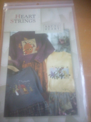 Art to Heart Heart Strings NIP Pattern 