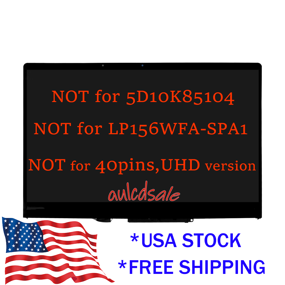 LCD LED Touch Display Digitizer W/Bezel For Lenovo Yoga 710-15ISK 80U0000FUS FHD