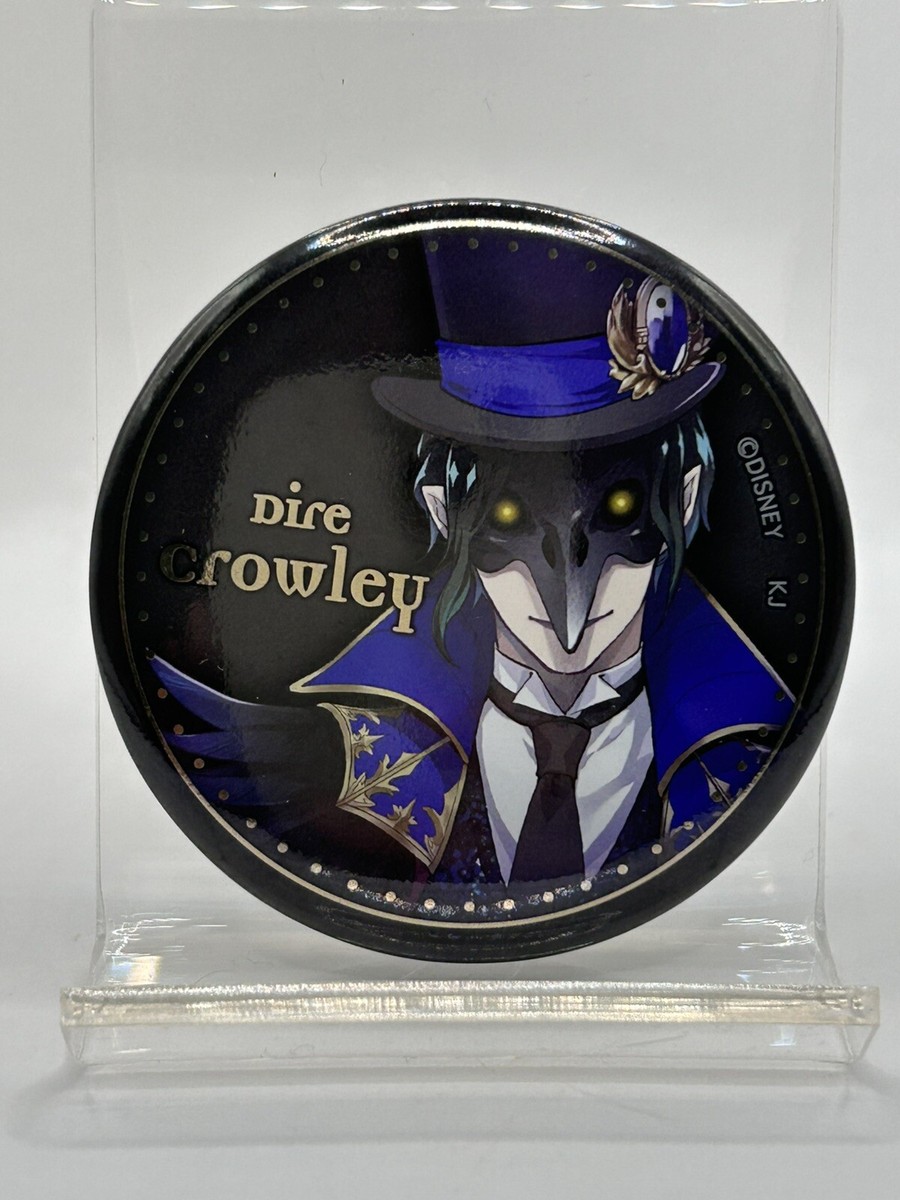 Disney Twisted Wonderland Dire Crowley Can Badge Button Pin
