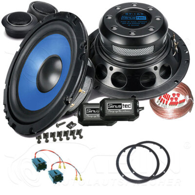 SINUSTEC AUTO LAUTSPRECHER für LANCIA ZETA 1994-2002 Heck Hinten Tür 300W #A5B6
