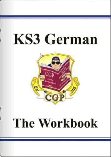 KS3 German Workbook with Answers: Workbook (Without Answers) Pt. 1 & 2-CGP Book