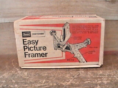 SEARS/CRAFTSMAN #9_66613 EASY PICTURE FRAMER COMPLETE IN VERY GOOD CONDITION