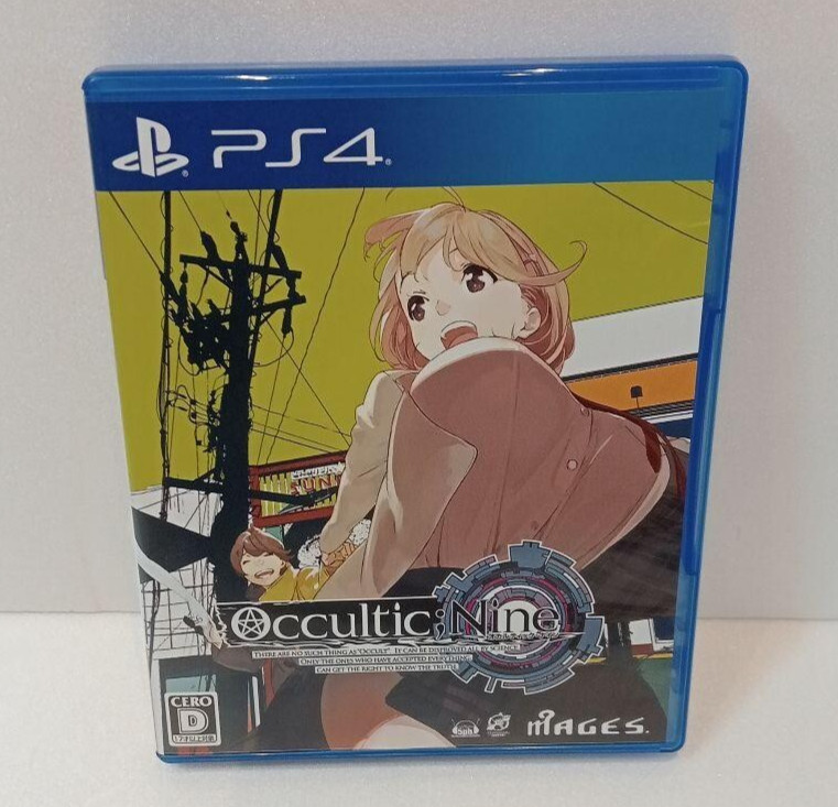 OCCULTIC;NINE Sony PlayStation 4 PS4 Japanese ver Tested