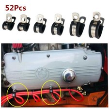 Car Hose Wire Cable Rubber Insulated Clamps Auto Parts Anti-rust Anti-corrosion