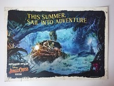 Jungle Cruise Poster Disney Dwayne Johnson The Rock Emily Blunt double sided A3