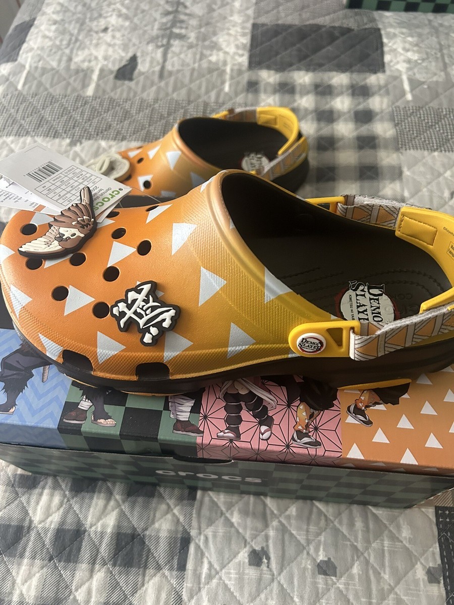 SIZE 13 - Crocs x Demon Slayer Zenitsu⚡️ Classic Clog NYCC