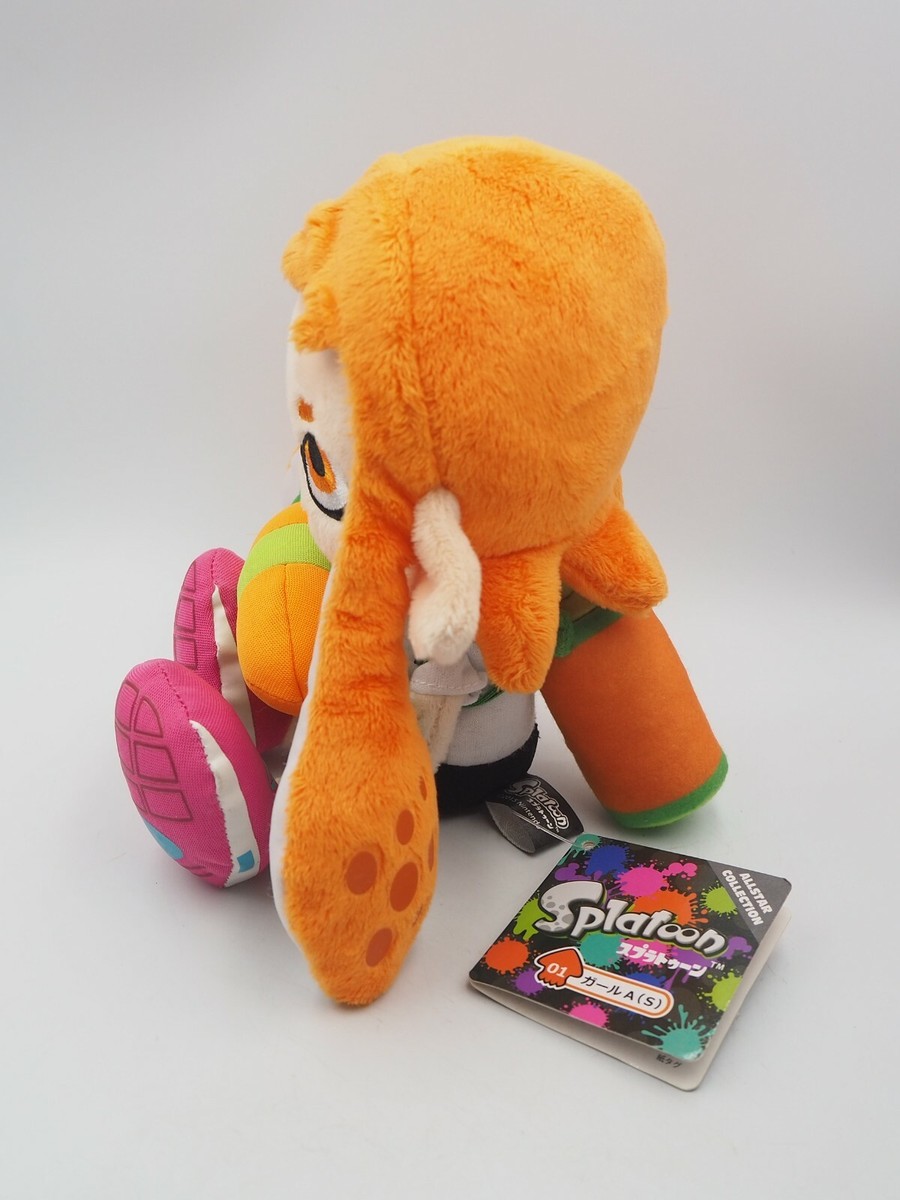 Splatoon Orange B0909 Legit Inkling Sanei 2015 Plush 9