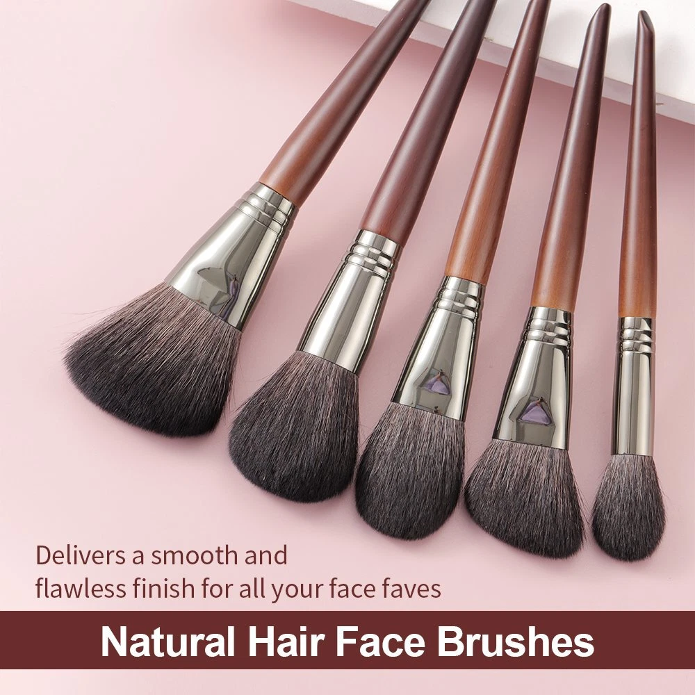 All Natural Makeup Brush Set Saubhaya Makeup