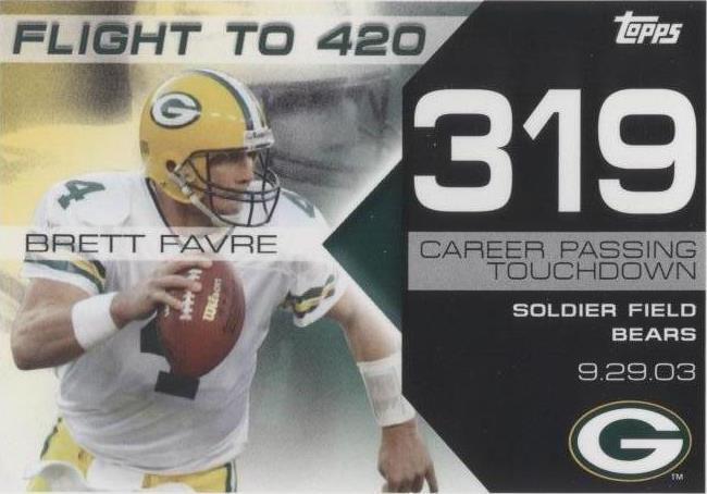 2008 Topps Brett Favre #BF-319 - 1 of 2