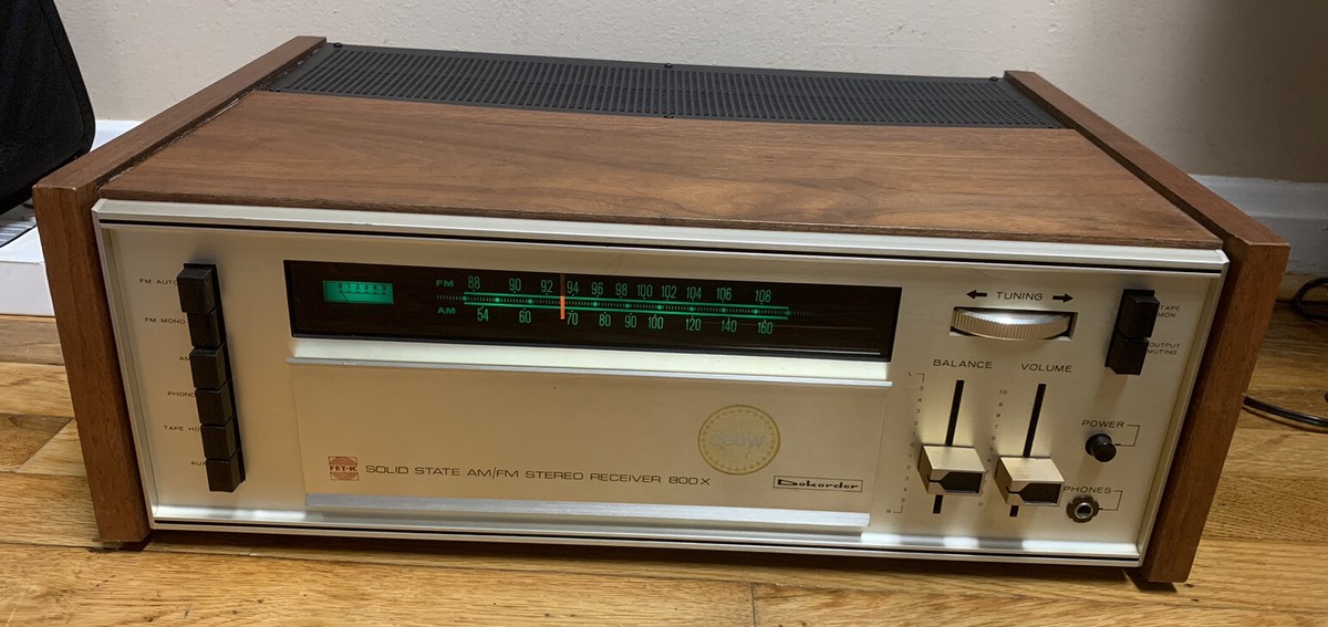 Dokorder 800X Solid State AM-FM Stereo Receiver 2 Ch Denki