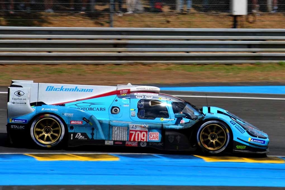 Glickenhaus 007 No709 24 Hours of Le Mans 2023 Motorsport Wall Art Print