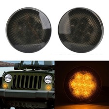 Für Jeep Wrangler JK JKU 2007-2018 Auto Blinkleuchte LED Blinker Lampe Bernstein