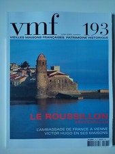 ROUSSILLON,PAYS CATALAN,"VIEILLES MAISONS FRANCAISES",VMF, N°193, 2002,HUGO
