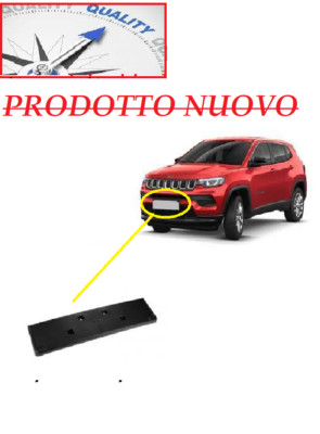 Halterung Anschluss Kennzeichen Für Jeep compass 2016/2021 Kunststoff Halterung