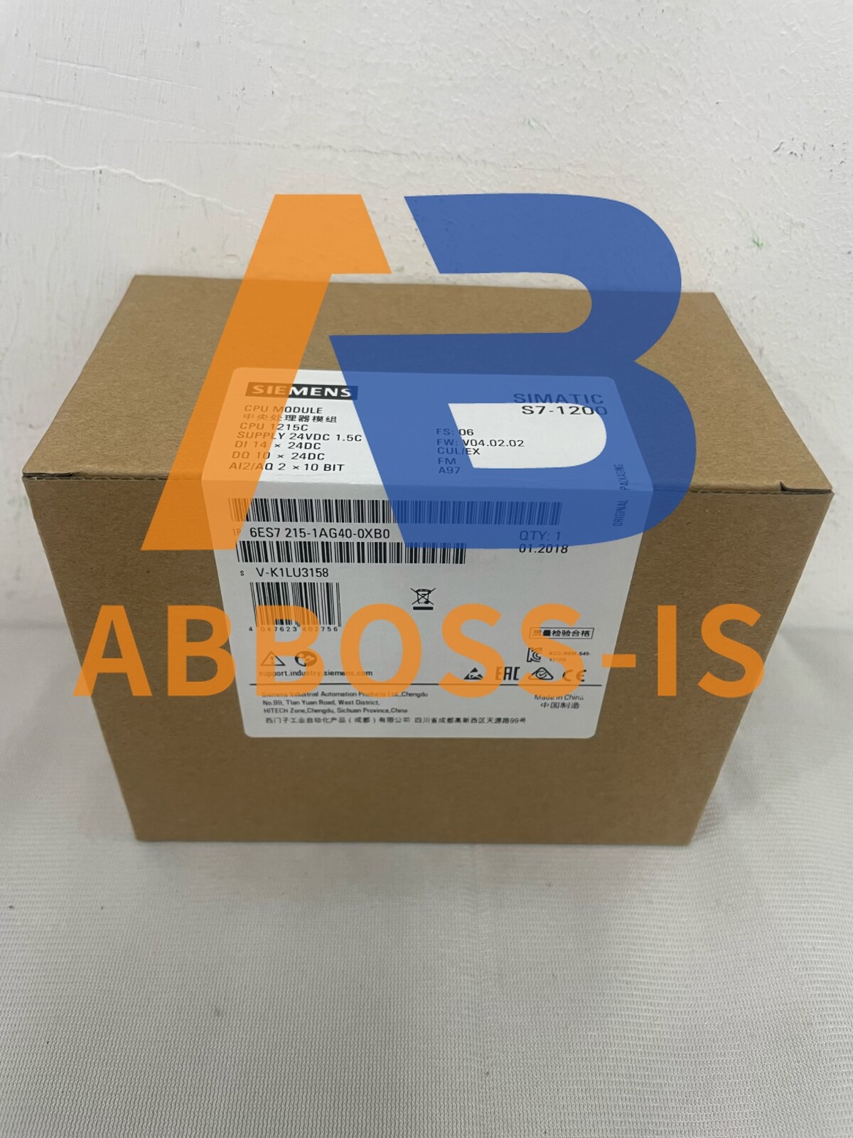 Brand New Siemens 6ES7215-1AG40-0XB0 CPU Module 6ES7 215-1AG40-0XB0 | eBay