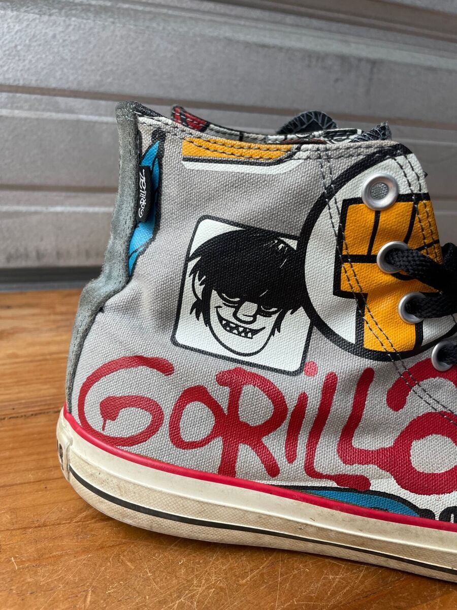 Converse Chuck Taylor All Star x Gorillaz High Top Shoes US Converse Chuck Taylor All Star x Gorillaz High Top Shoes US