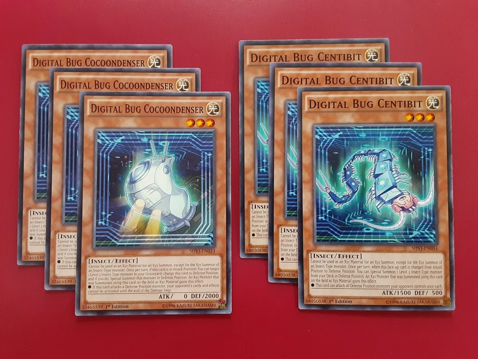 Yugioh Digital Bug Deck 57 Card Insect Cicada King Oily Budget Tournament Ready - Image 2 of 4