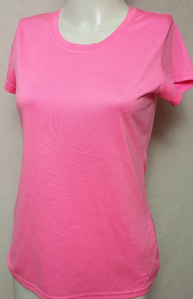 Camiseta deportiva de manga corta rosa C9 by Champion para mujer X-SMALL (#h7 Foto 3 de 4