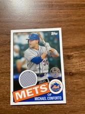 2020 Topps '85 Topps Relics #85TRMCO Michael Conforto 1985