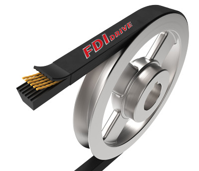 FDI AG series V-Belt, Replaces Case IH  # 196371C1, 84172256, Shoup Cross #  # B