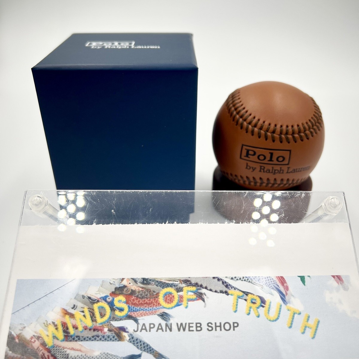 ラルフローレン レザー ベースボール Polo Ralph Lauren Leather Baseball Ball & Stand Purchase