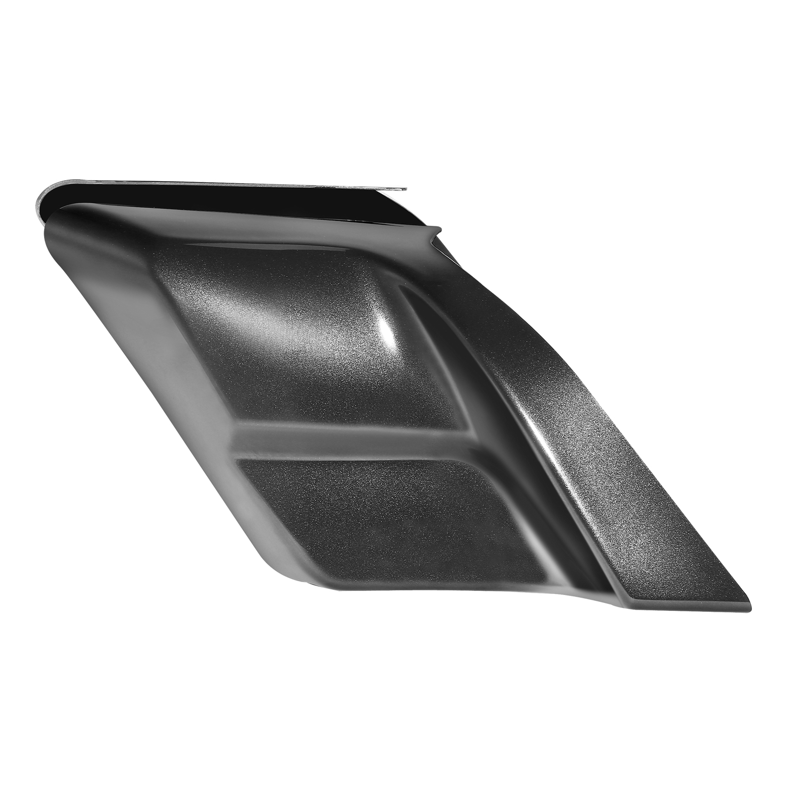Stretched Side Cover Panel Fairing For Harley Electra Glide 14-Up Black Tempest