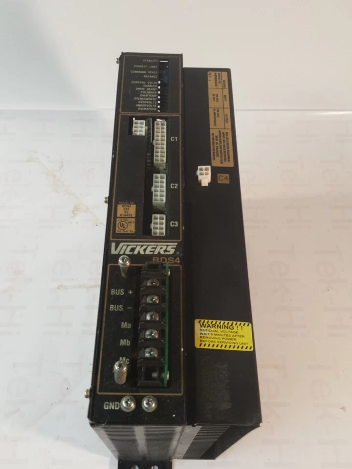 VICKERS BDS4-220-23-614A32 SERVO DRIVE BDS422023614A32 OVERNIGHT SHIPPING - Image 2 of 4