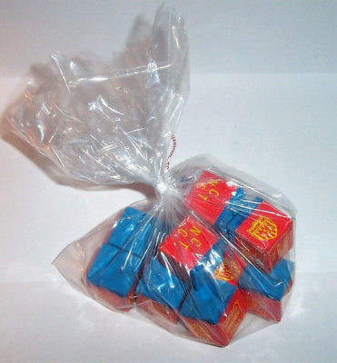 Boîte De Craies Bleues National Tournament Chalk – Billard – Vintage Complète