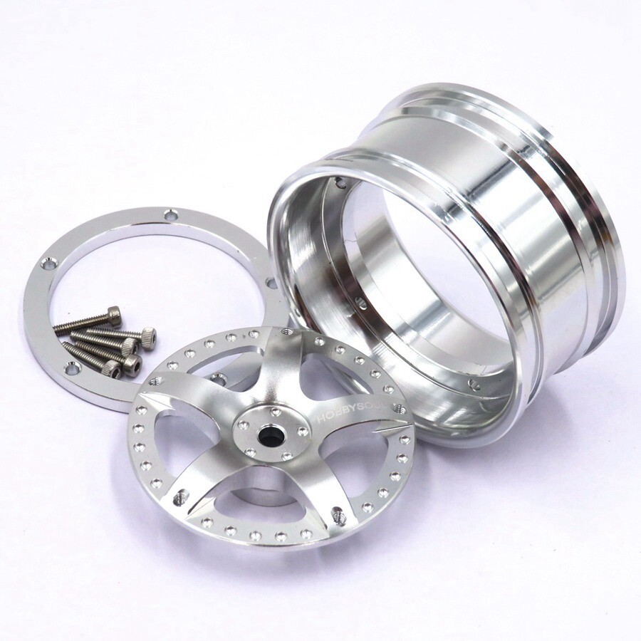 4pcs RC 1/10 Alloy Rims Wheel Hex 12mm Fit F RC On Road Drift Touring