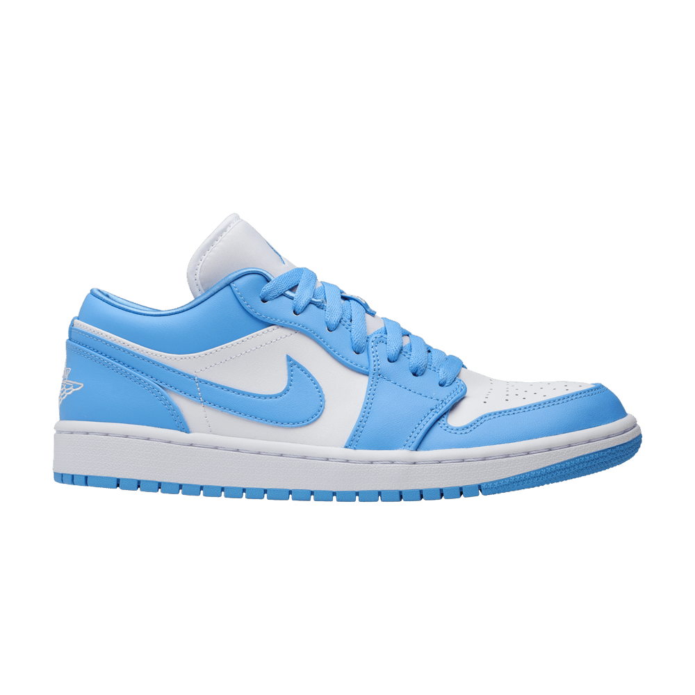 Nike Air Jordan 1 Retro Low UNC University Blue AO9944-441 sz 9.5 Women u003d 8  Men | eBay
