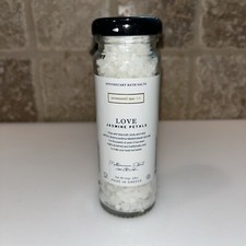Aromaesti Spa  Lab Apothecary Bath Salts Love Jasmine Petals 3.8 Oz Greece Made